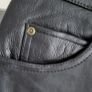 Challenge Leather Team Ladies Motorcycle trousers (black leather jeans style) - Sz 32 (Fit 12UK) - Rrp 189 (New) Image 5