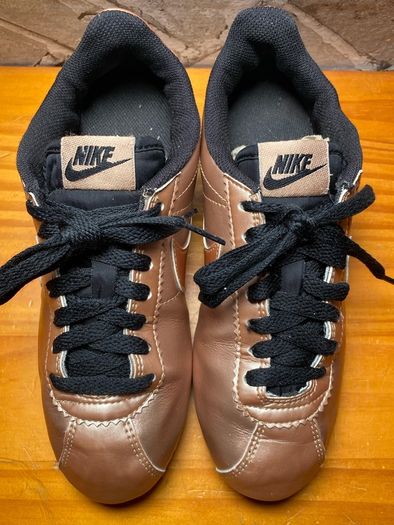 Nike Classic Cortez Rose Gold Ladies Trainers UK4 EU37.5