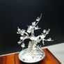 Silver Bonsai Tree Sculpture by Mitsunori Image 2