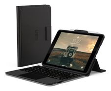 UAG - Apple iPad 7 8 9 Gen keyboard and folio case protective with trackpad bluetooth QWERTY UK Input Device