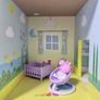 Peppa Pig wooden house with Baby Evie RRP 69.99 Image 7