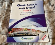 Gramadach Gan Stro Irish grammar book