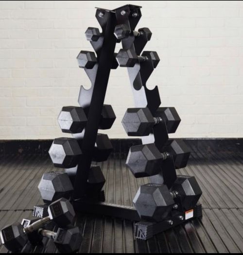 Vertical 6 Pair Dumbbell Storage Rack