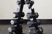 Vertical 6 Pair Dumbbell Storage Rack