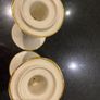 Donegal Parian ware pair of 7 inch  candle holders Image 4