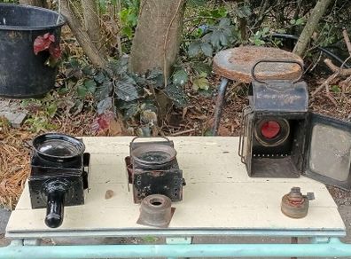 Old Trap Lamps
