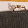 14kg Yellow and white Gold  plated band ring size 7 Image 2