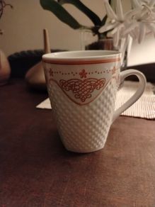 Bona china White cup