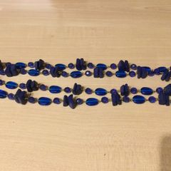Avoca long Royal blue necklace