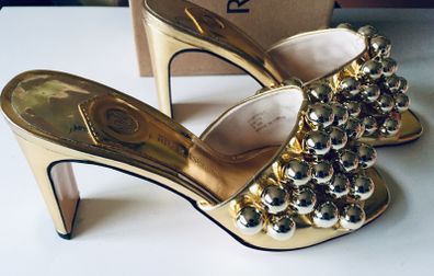 River Island gold Sandals