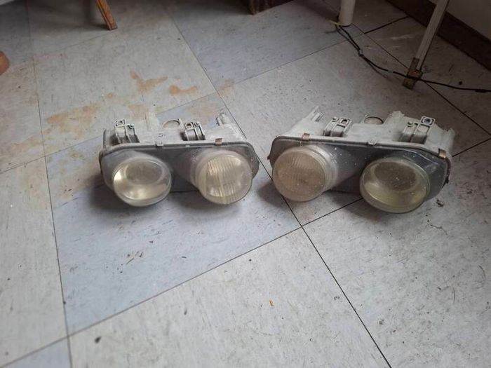 car lights from what's now rare Honda integra DB7 4door.