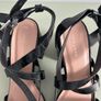 New look black heeled sandals Image 3