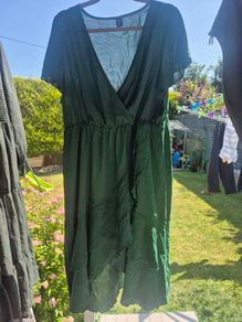 Shein Curve Wrap Dress