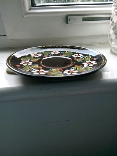 antique soup bowl and saucer