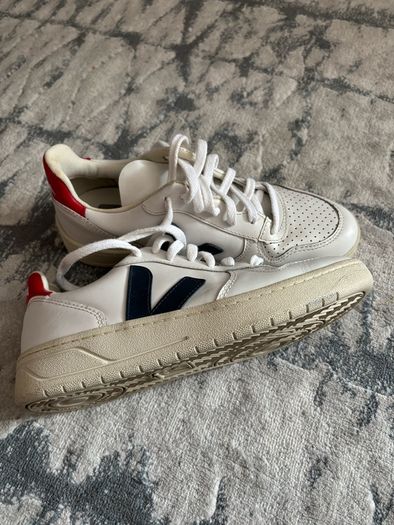 Veja V-10 Cwl White Nautico Pekin Trainers