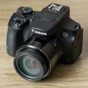 Canon PowerShot SX60 HS 16.1MP Bridge Camera 65x Optical Zoom Wildlife Photography Wi-Fi Flash 1080P Video