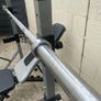 Full set of weights and 20kg Olympic bar Image 4