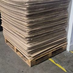 Corrugated cardboard sheets