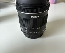 Canon lens 10-18 f/4.5-5.6 IS STM