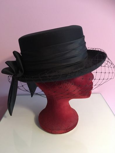 Vintage KANGOL Riding Dressage style HAT with veil