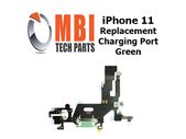 iPhone 11 Replacement Charging Port Dock Connector Flex Cable Mic Green
