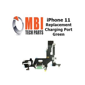 iPhone 11 Replacement Charging Port Dock Connector Flex Cable Mic Green