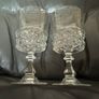 Cristal D'Arques DIAMOND Wine Glasses Clear set of 2 Image 2