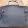 Genuine Trussardi Milano Large  Full Leather Vintage Bag with handles and long strap Image 8