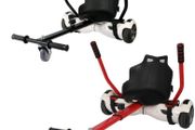 Hoverkart hover board seat attachment for self balancing kids