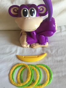 Monkey Ring Tossing Family Game