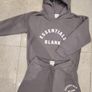 Grey Blank Essentials Boys Hoodie & Shorts Set. 9-10yrs. New Image 2