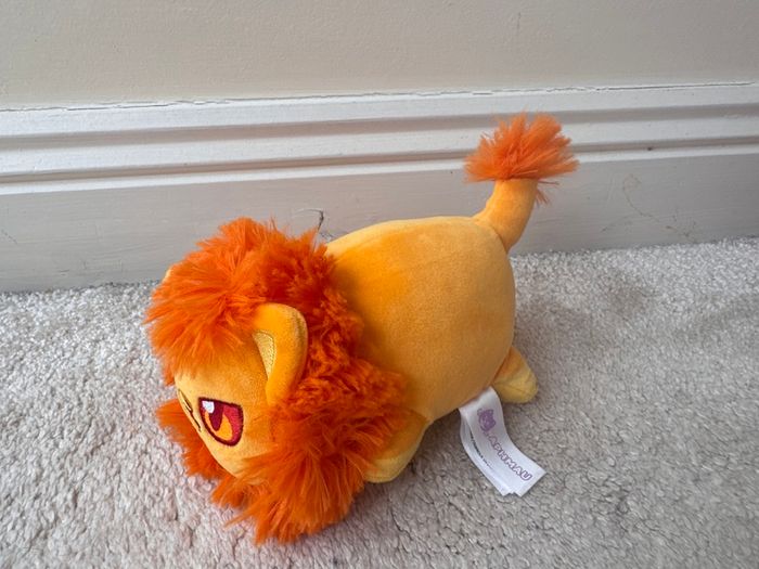 Aphmau MeeMeows Safari Edition Mystery Orange Lion Cat approx. 15 cm. Used Please see photos