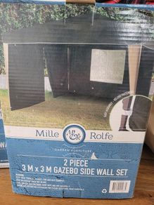 Gazebo walls set 2 piece