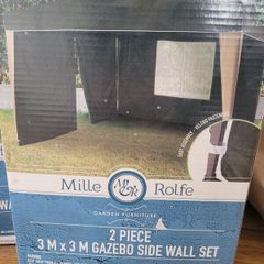 Gazebo walls set 2 piece