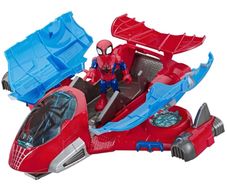 Marvel Super Hero Adentures Set Spider-Man Jetquarters