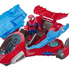 Marvel Super Hero Adentures Set Spider-Man Jetquarters