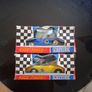 Scalextric slot cars. Yellow Sunbeam Tiger & Blue Triumph. Image 5