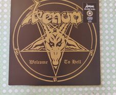 Welcome to Hell by Venom limited edition gold and black vinyl