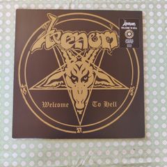 Welcome to Hell by Venom limited edition gold and black vinyl
