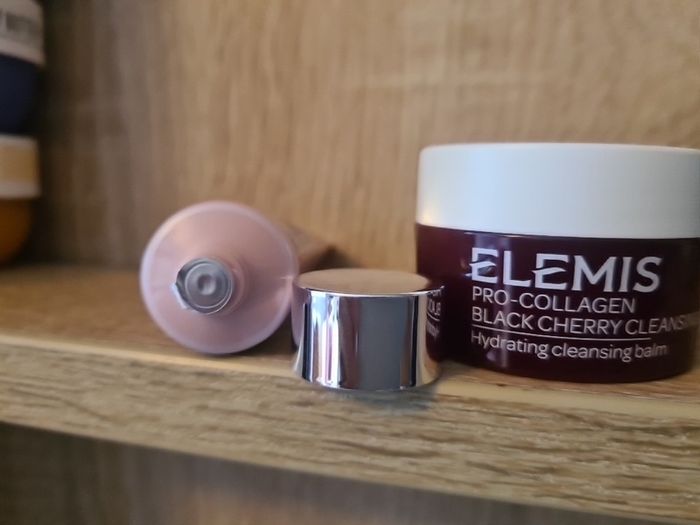 ELEMIS PRO-COLLAGEN ROSE MARINE CREAM 15ml Pro-Collagen Toning Mist 30ml Pro-Collagen Black Cherry Cleansing Balm 20g