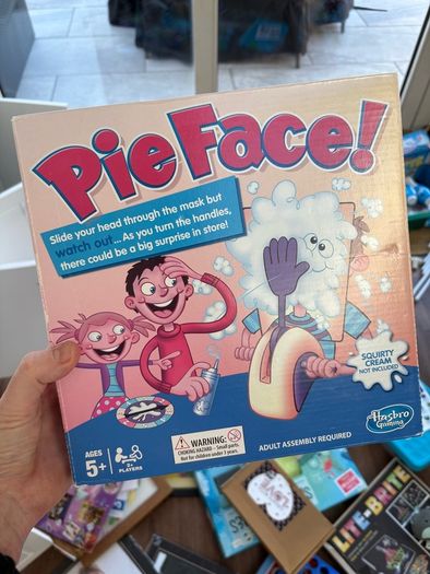 Pie face game