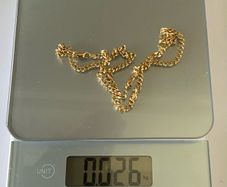 14 k/ct Gold Chain 585 -26 grams-54 cm-5 mm