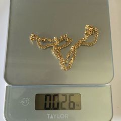 14 k/ct Gold Chain 585 -26 grams-54 cm-5 mm