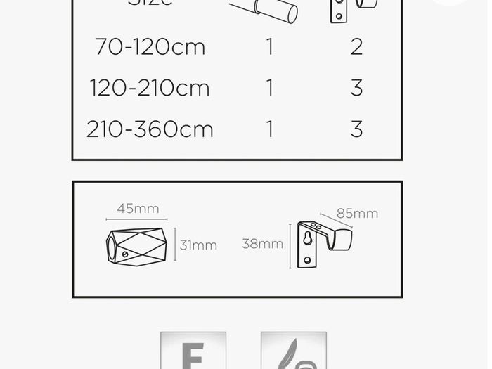 Extendable curtain pole