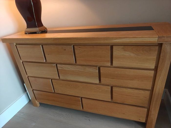 Sideboard and Corner TV unit.