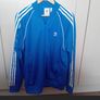 Adidas three stripe tracksuit top Large Image 2