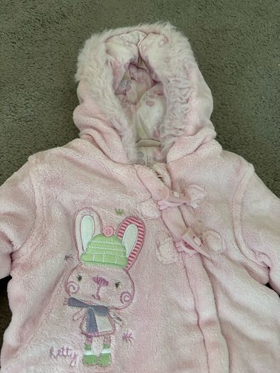 baby girl winter suit 0-3months  62cm