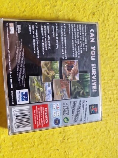 Jurassic Park The Lost World PlayStation1 Ps1 PlayStation2 Ps2 Games Original