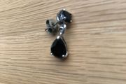 Black drop earrings