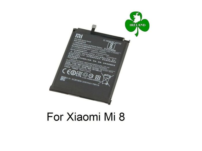 For Xiaomi Mi 8 Mi8 Battery BM3E 3400mAh Battery Internal Replacement New